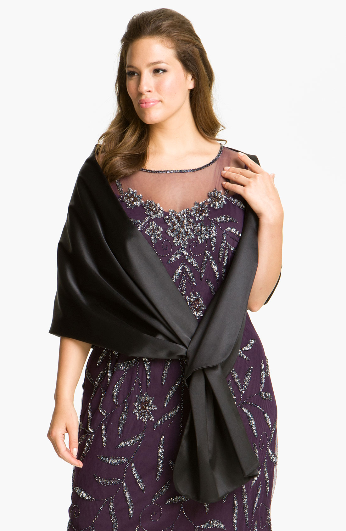 adrianna papell wrap shawl