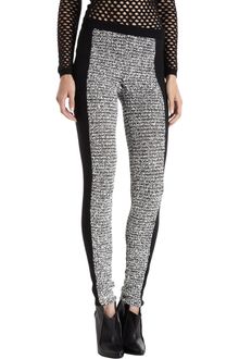 Alexander Wang Tweed Panel Legging - Lyst