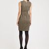 Burberry Lace Dress in Black - Lyst