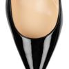 Christian Louboutin Decollete 100 Patentleather Pumps in Black - Lyst
