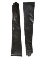 Dents Leather Long Gloves