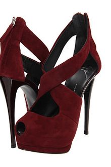 Giuseppe Zanotti Red Strappy Sandals - Lyst