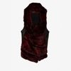 Helmut Lang Flux Fur Vest in Red - Lyst