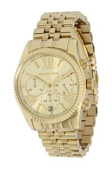 Michael Kors Vintage Classic Lexington Chronograph Watch  - Lyst
