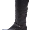 Rag & Bone Knee High Moto Boots in Black - Lyst