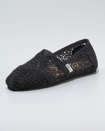 Toms Crocheted Slipon - Lyst