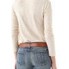 American Vintage Jacksonville V Neck Tee in Beige (sand) - Lyst