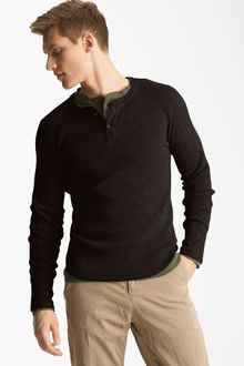 Billy Reid Thermal Henley - Lyst