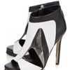 Camilla Skovgaard Eye Cut Out Peeptoe Bootie in Black - Lyst