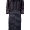 Dolce & Gabbana Tweed Dress in Gray (grey) - Lyst