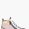 Giuseppe Zanotti August Colorblock Suede Sneakers in Multicolor (black) - Lyst