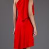 Givenchy Asymmetrical Dress in Red - Lyst