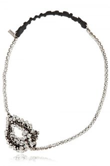Isajon Crystal Headband - Lyst