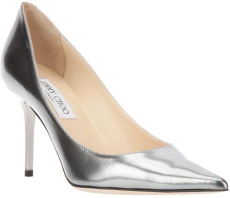Jimmy Choo Agnes Pump in Gray (grey) - Lyst