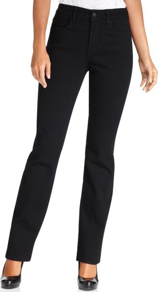 Not Your Daughter's Jeans Marilyn Straightleg Black Wash - Lyst