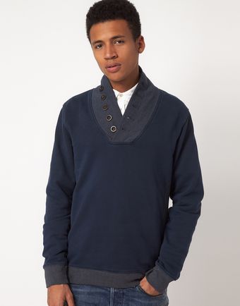 Replay Sweatshirt Overdyed Fleece - Lyst