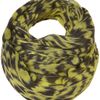 Topshop Lime Leopard Scarf in Green (lime) - Lyst