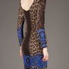 Versace Printed Dress in Animal (brown) - Lyst