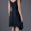 Vivienne Westwood Anglomania Drape Front Pleat Dress in Black - Lyst