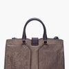 Yves Saint Laurent Small Metallic Olive Chyc Tote in Green (olive) - Lyst
