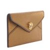 Alexander Mcqueen Bronze Skull Charm Card Envelope in Brown (bronze) - Lyst
