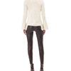 Alexander Mcqueen Aran Knit Poloneck in White (ivory) - Lyst