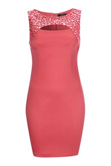 Ax Paris Ax Paris Jewel Bodycon Dress - Lyst