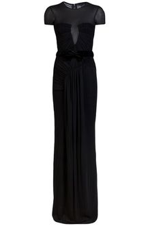 Burberry Prorsum Rouched Gown - Lyst