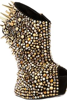 Giuseppe Zanotti Studded Gaga Boot - Lyst