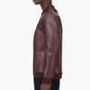 Givenchy  Leather Crewneck Sweater in Brown for Men - Lyst