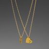 Gorjana Friendship Heart Necklace Set in Gold - Lyst