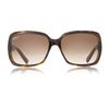 Gucci Unisex S Brown Square Sunglasses in Brown for Men - Lyst