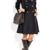 Issa Wool and Cashmereblend Coat in Blue (navy) - Lyst