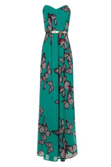 Jane Norman Butterfly Maxi Dress - Lyst