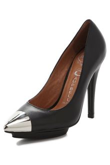 Jeffrey Campbell Bullet Cap Toe Pumps - Lyst