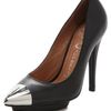 Jeffrey Campbell Bullet Cap Toe Pumps in Black - Lyst