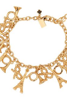 Kate Spade Parisian Lights Charm Bracelet - Lyst