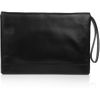 Lanvin Miss Sartorial Leather Wristlet Clutch in Black - Lyst