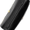 Lanvin Miss Sartorial Leather Wristlet Clutch in Black - Lyst