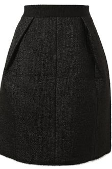 Marc Jacobs Metallic Woolblend Bouclé Skirt - Lyst