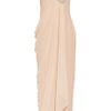 Notte By Marchesa Embellished Silkchiffon and Crepe Gown in Pink (blush) - Lyst