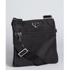 Prada  Nylon Zip Small Messenger Bag in Black for Men - Lyst