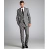 Prada Cotton Two Button Suit with Flat Front Pants in Gray for Men (grey) - Lyst