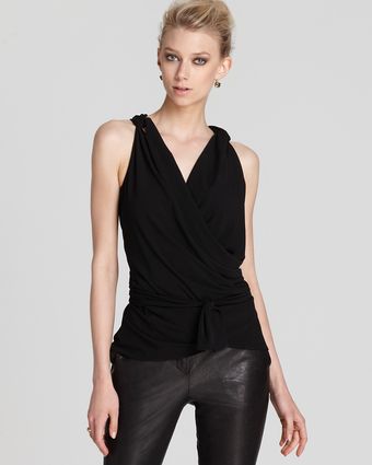 Rachel Zoe Top Cindy Reversible Back Wrap - Lyst