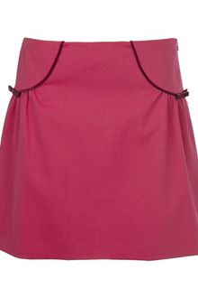 RED Valentino Bow Detail Skirt - Lyst