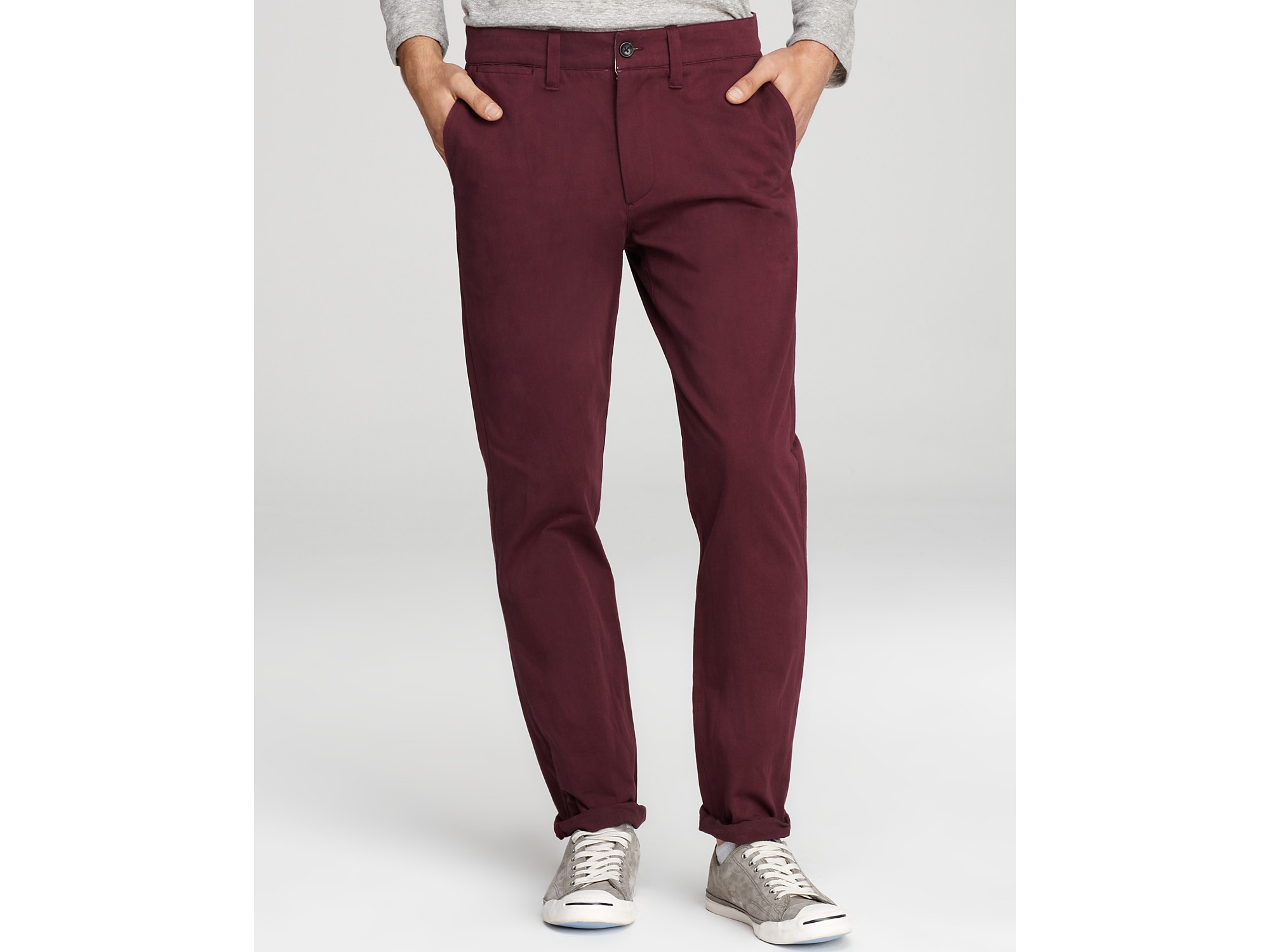 Saturdays Surf Nyc John Chino Pants in Red for Men (burgundy) Lyst