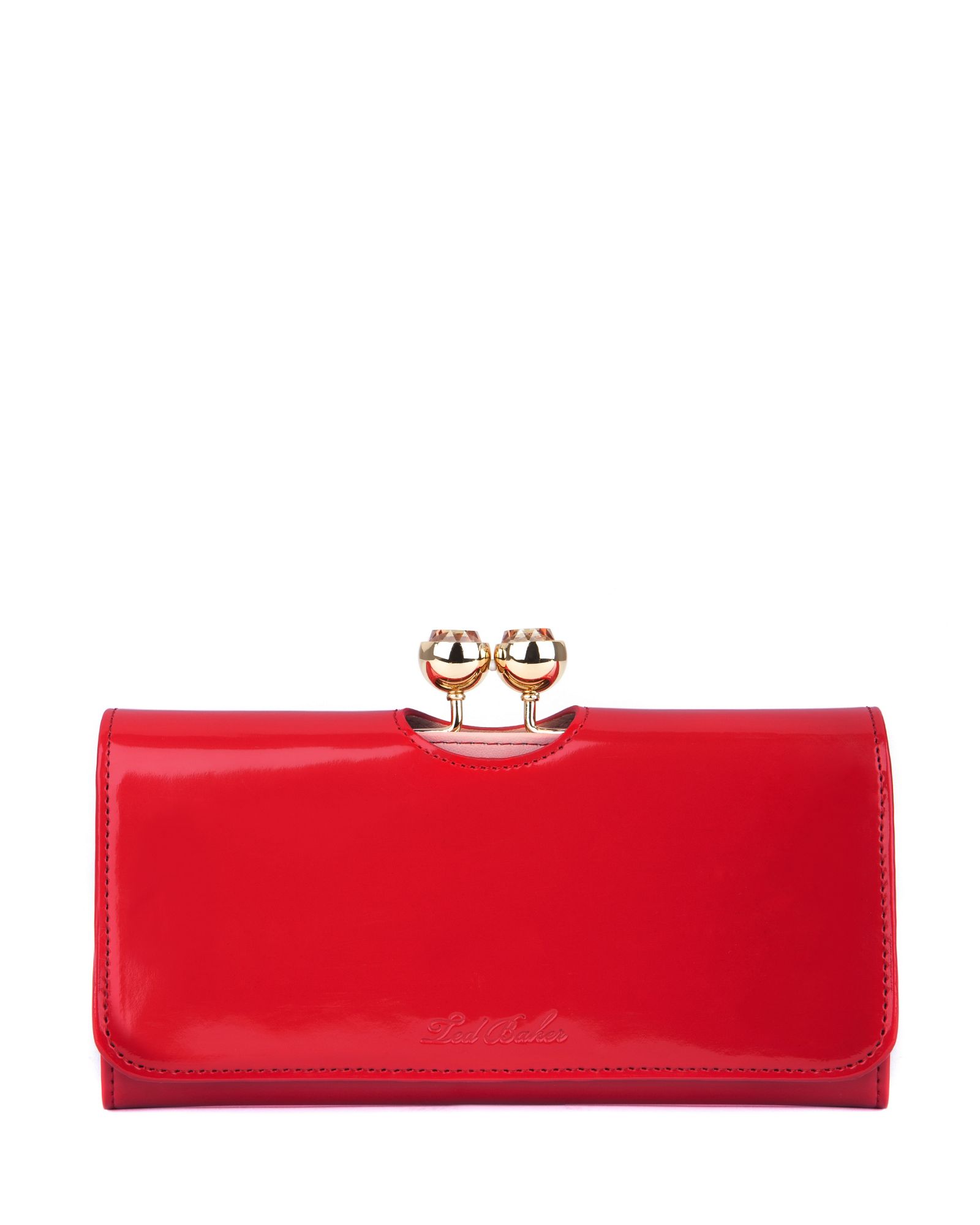 Ted Baker Ted Baker Kassady Crystal Bobble Matinee Purse in Red Lyst