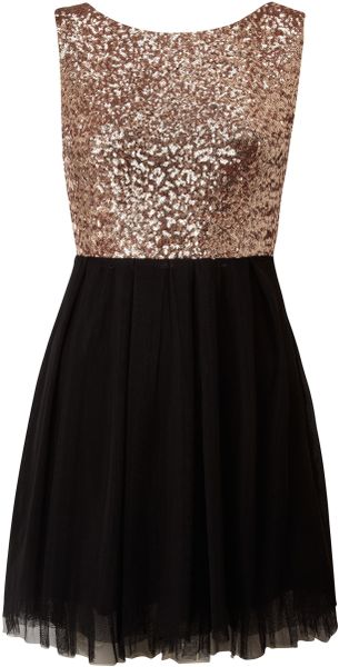 Tfnc Sequin Top Prom Dress - Lyst