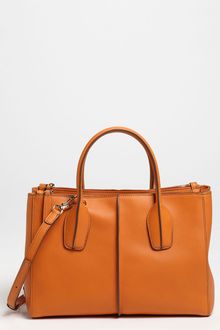 Tod's Dstyling Small Leather Shopper - Lyst