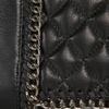 Topshop Leather Quilted Chain Clutch Bag in Black - Lyst